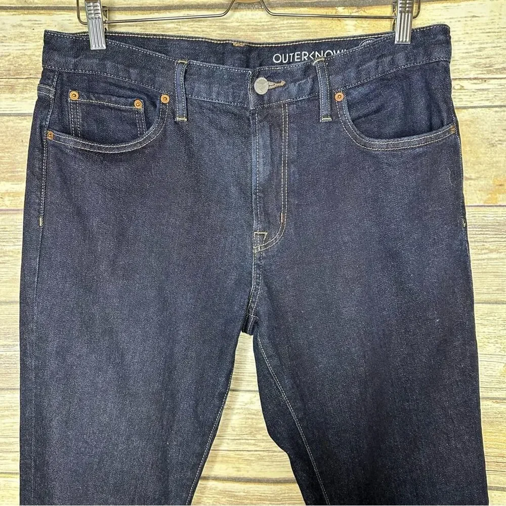Outerknown Local Straight Fit S.E.A. Jeans, Indigo, 32x30